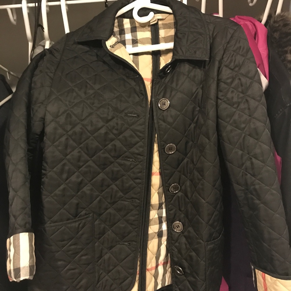 Black Burberry Jacket